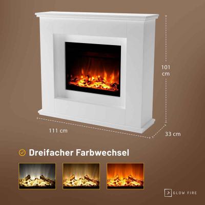 Preview: Electric fireplace Glow Fire Europa